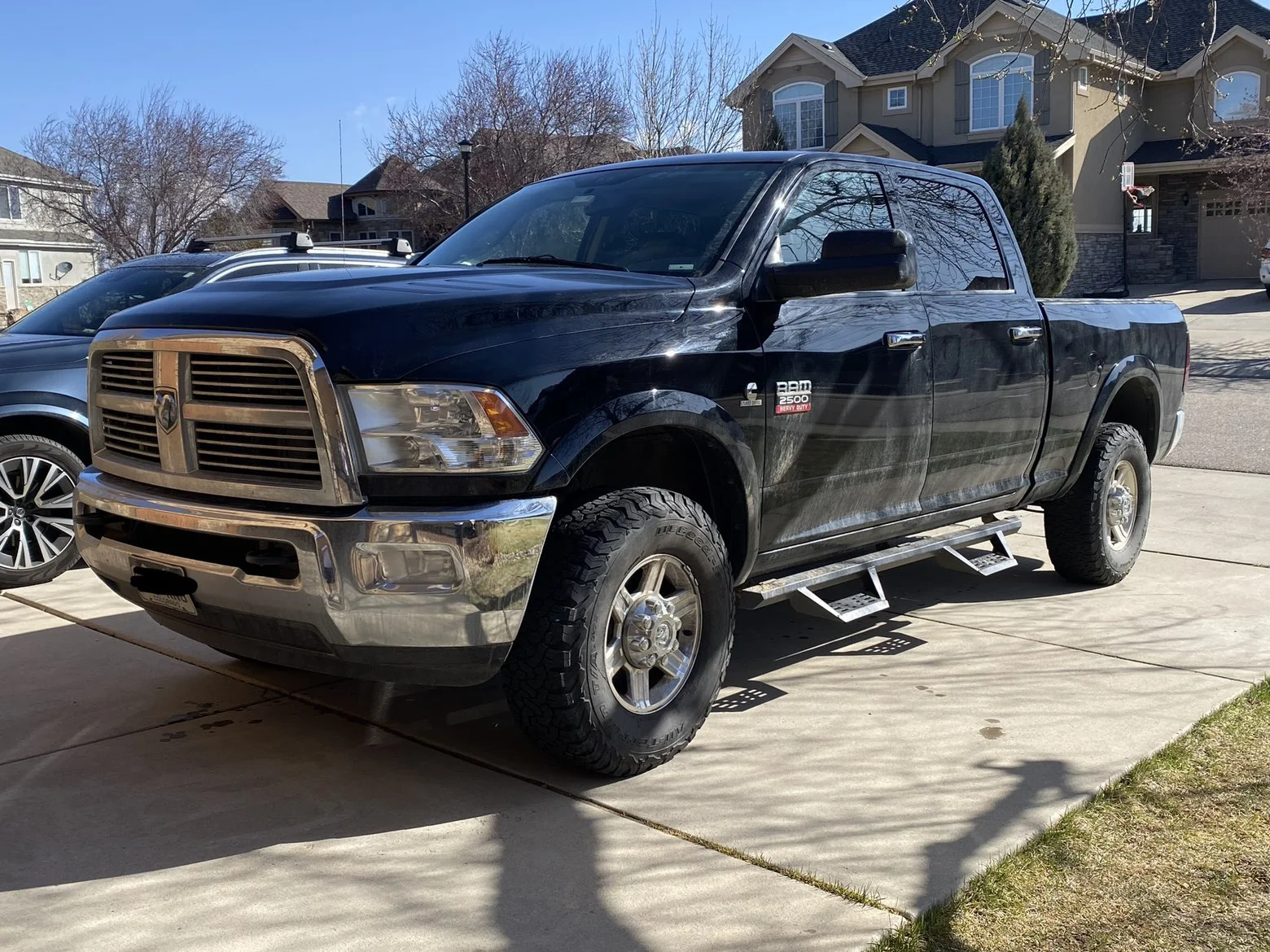 Black RAM exterior before detailing