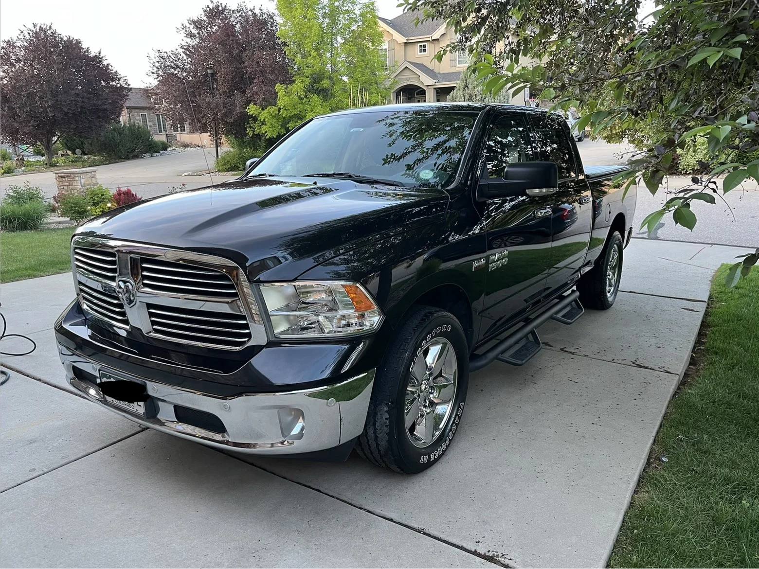 Black RAM pickup after detailing