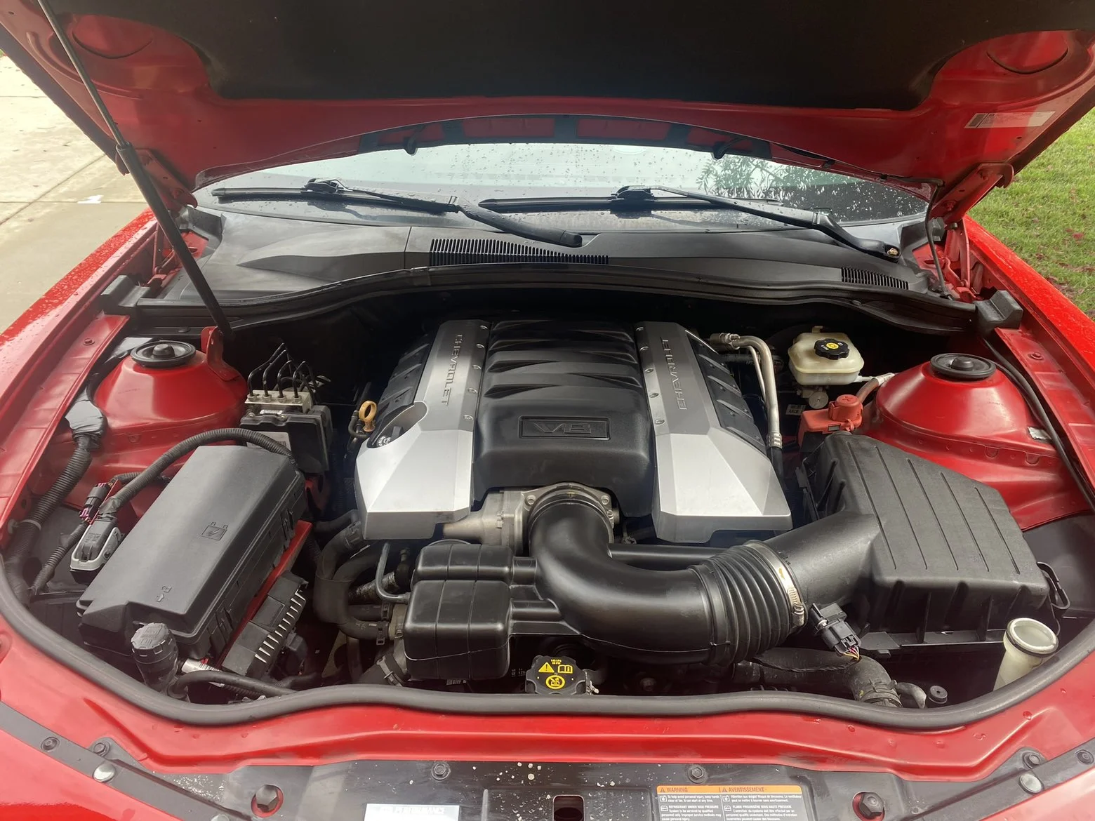 Under the hood after detailing